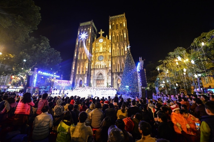 Cattedrale di Hanoi - Natale Vietnam Cambogia 