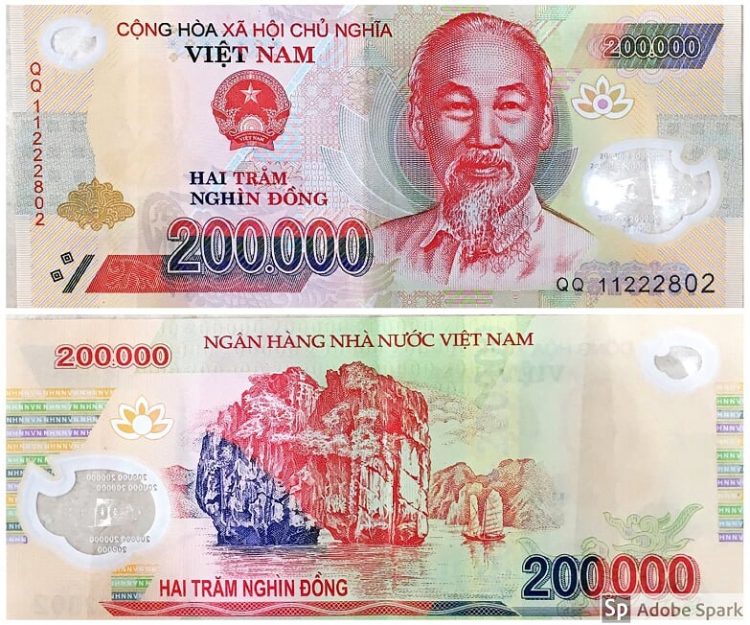 200.000-Vietnamita monete