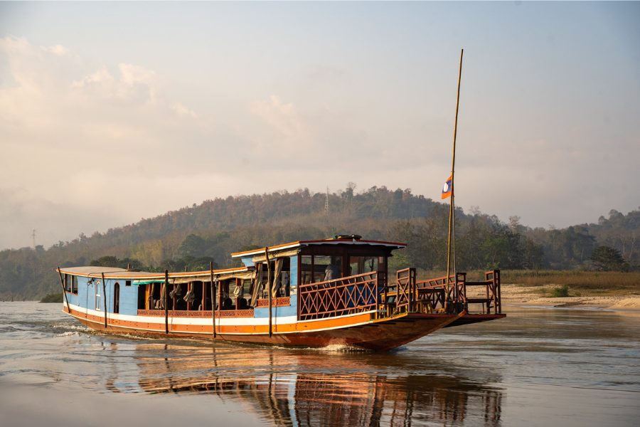 Spettacolo del fiume Mekong a basse emissioni di carbonio, Il fiume Mekong, Luoghi da visitare in Laos