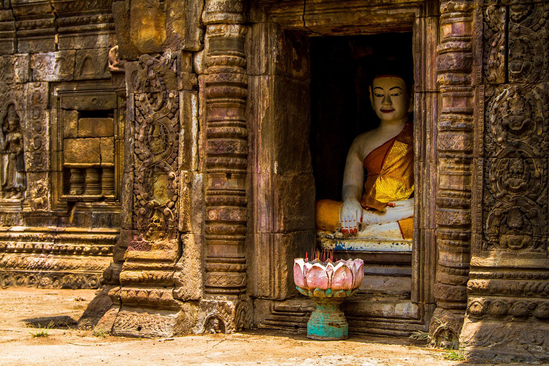viaggi in Vietnam e Cambogia - Pagoda di Nokor Bachey