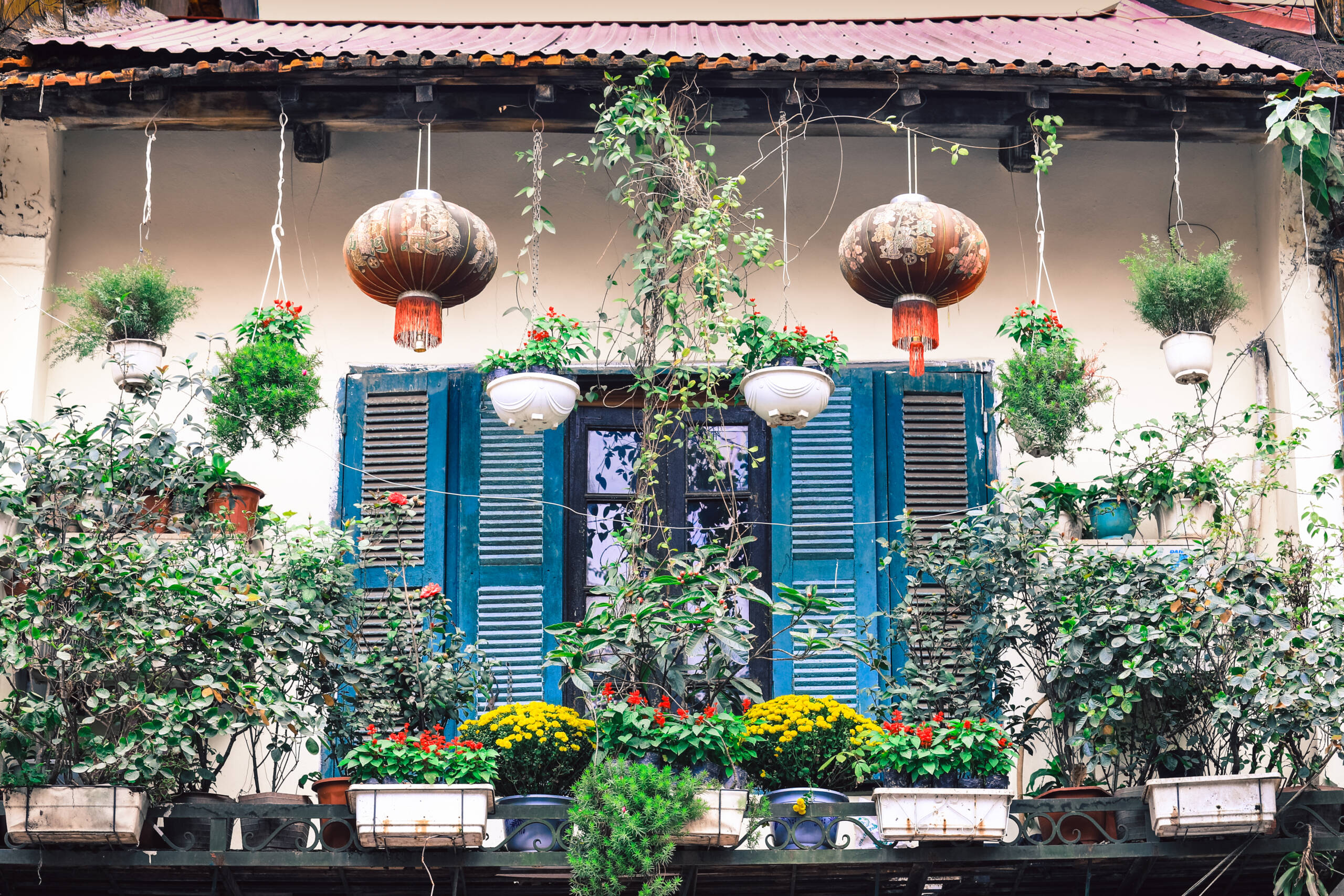 Vietnam tour operator locali finestre di case vietnamite