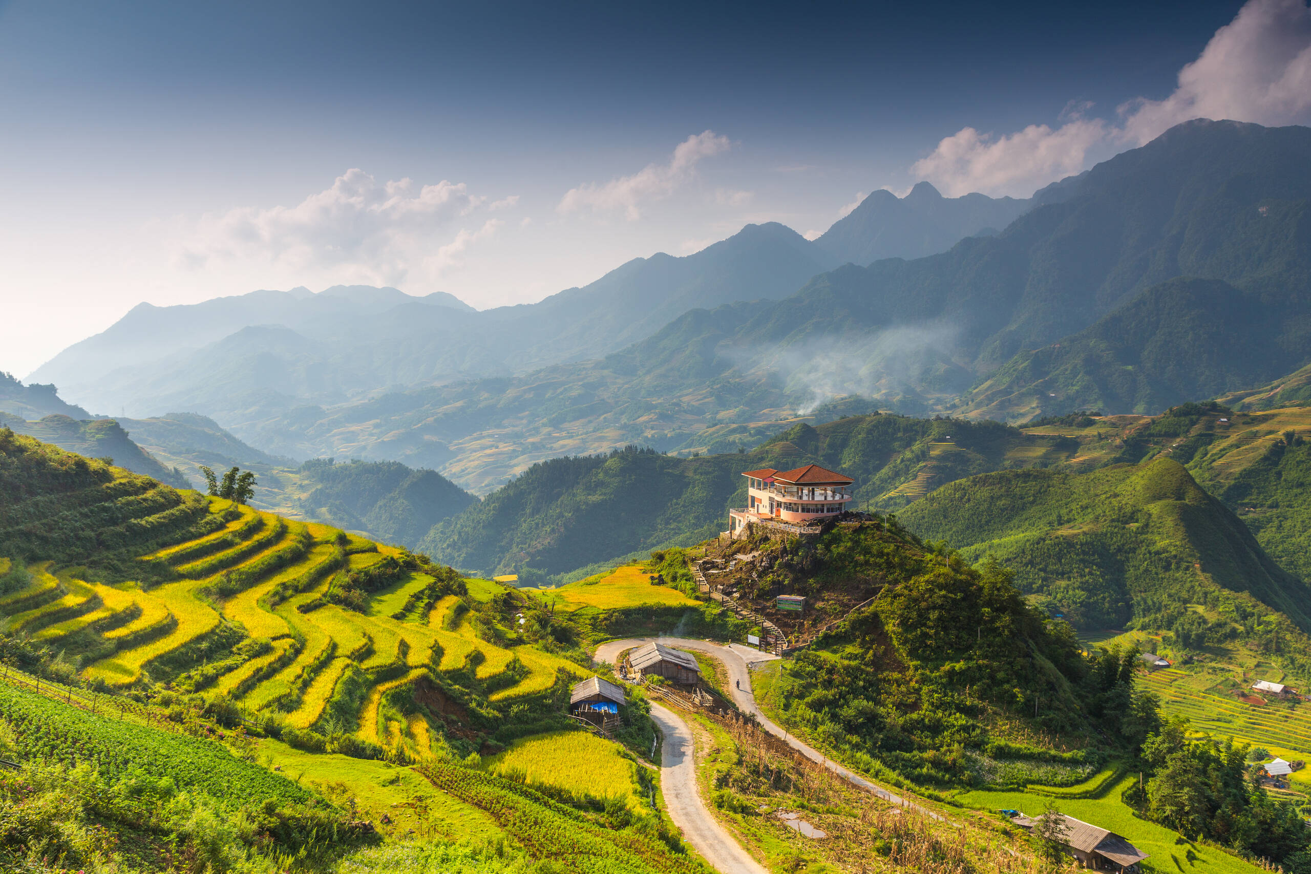 offerte viaggi vietnam Nam Cang durante la stagione delle risaie dorate
